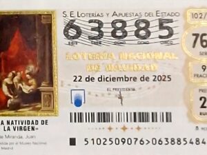 63885 Lotería Las Fuentes 2025 Corazonistas