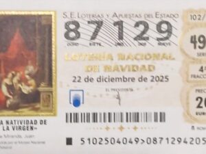 87129 Lotería Las Fuentes 2025 Bankinter